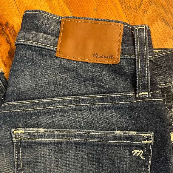Madewell Dark Blue Ankle Jeans - Picture 2 of 11
